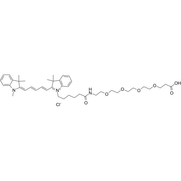Cy5-PEG4-acid